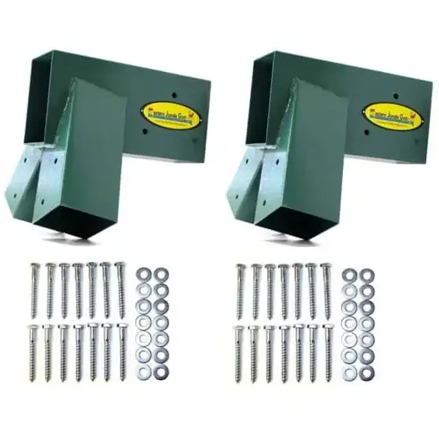  Easy 1-2-3 A-Frame Swing Set Bracket Kit (Pair) - Swingset Hardware  RI & MA